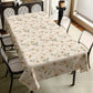 Sage & Cream Flora Rectangle Tablecloth