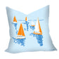 Sailing in Azure Luxury Scatter by Wikus Schalkwyk
