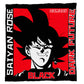 Saiyan Rose Light Weight Fleece Blanket