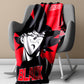 Saiyan Rose Light Weight Fleece Blanket