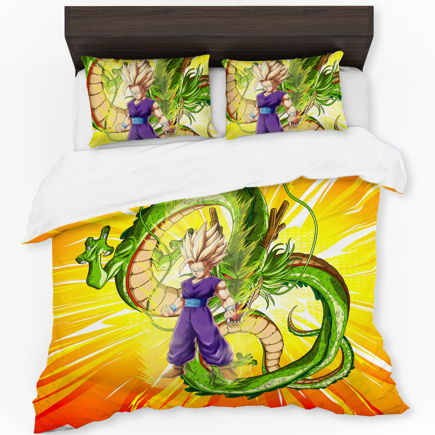 Saiyan’s Flame Duvet Cover Set