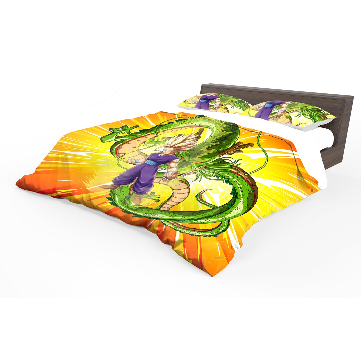 Saiyan’s Flame Duvet Cover Set