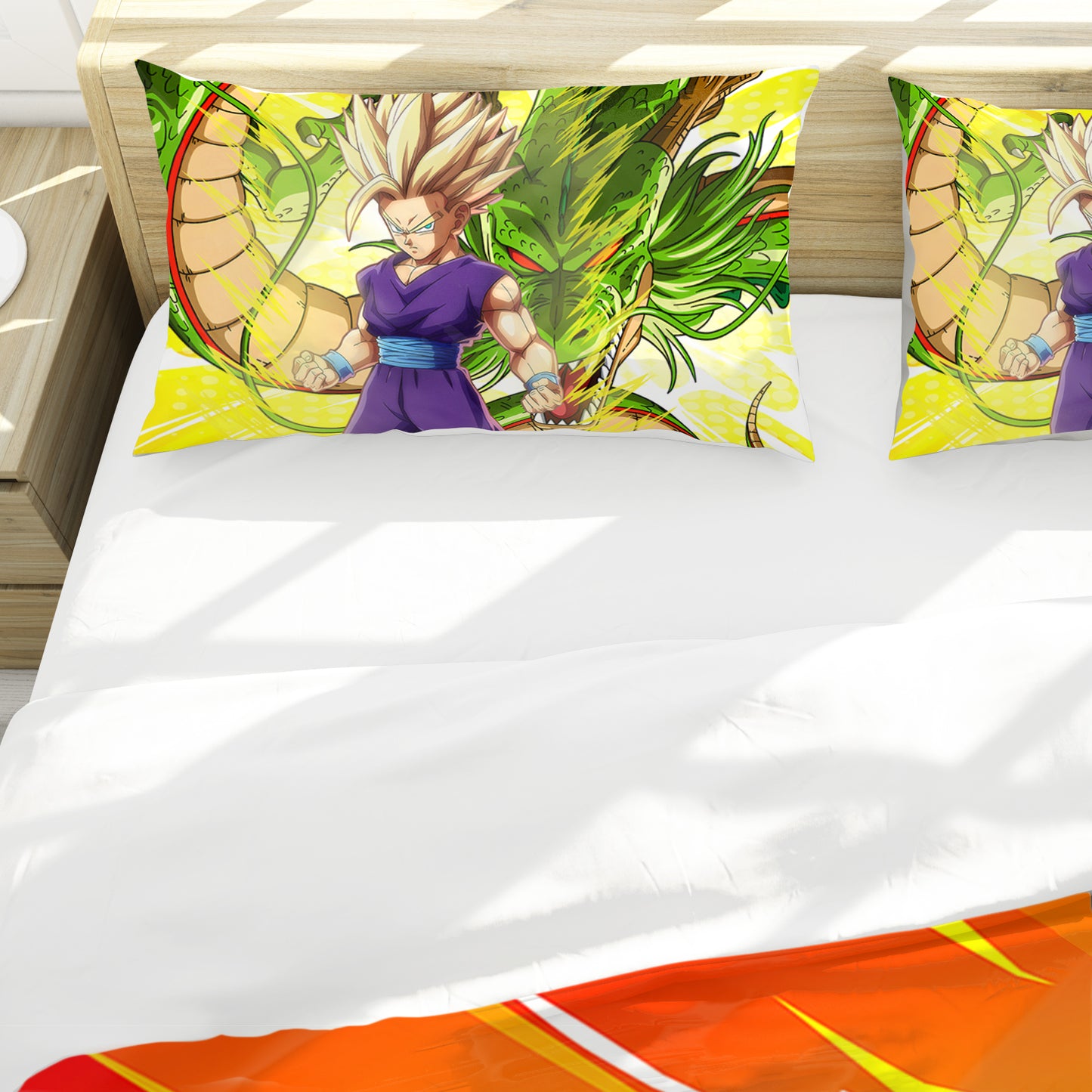 Saiyan’s Flame Duvet Cover Set