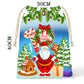 Santa Claus Gift Bag (Set of 2)