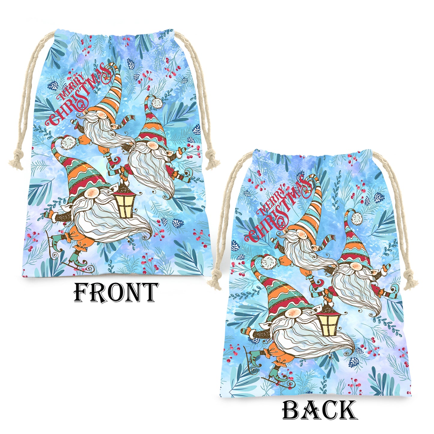 Santa's Elves Gift Bag (Set of 3)