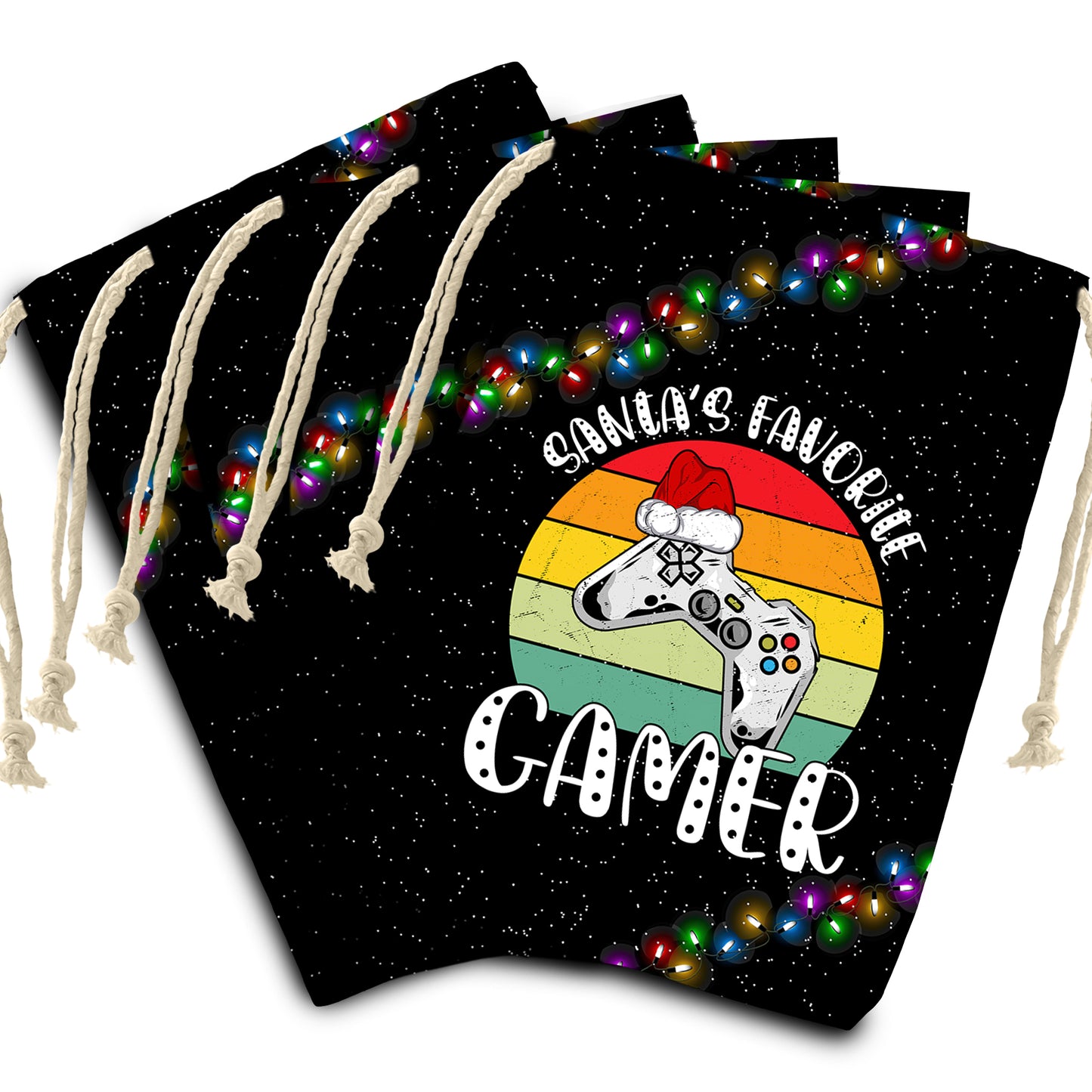 Santa's Gamer Gift Bag (Set of 2)
