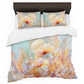 Satin Apricot Duvet Cover Set