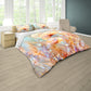 Satin Apricot Duvet Cover Set