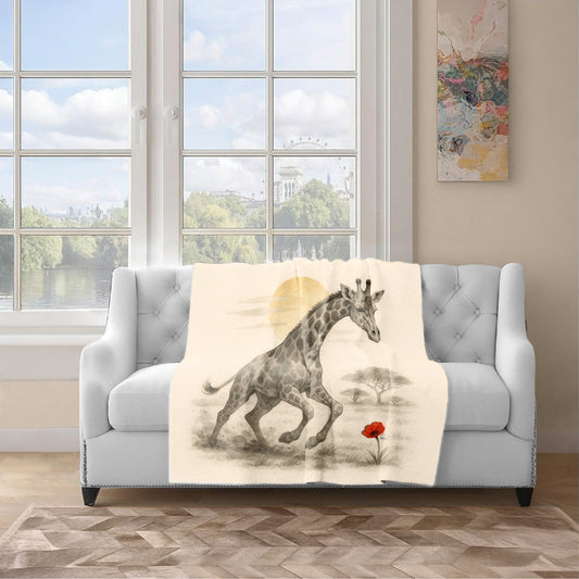 Savanna Grace Light Weight Fleece Blanket by Nathan Pieterse