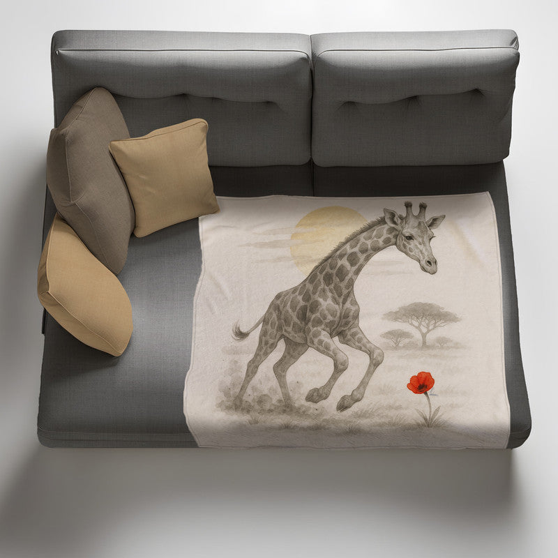 Savanna Grace Light Weight Fleece Blanket by Nathan Pieterse