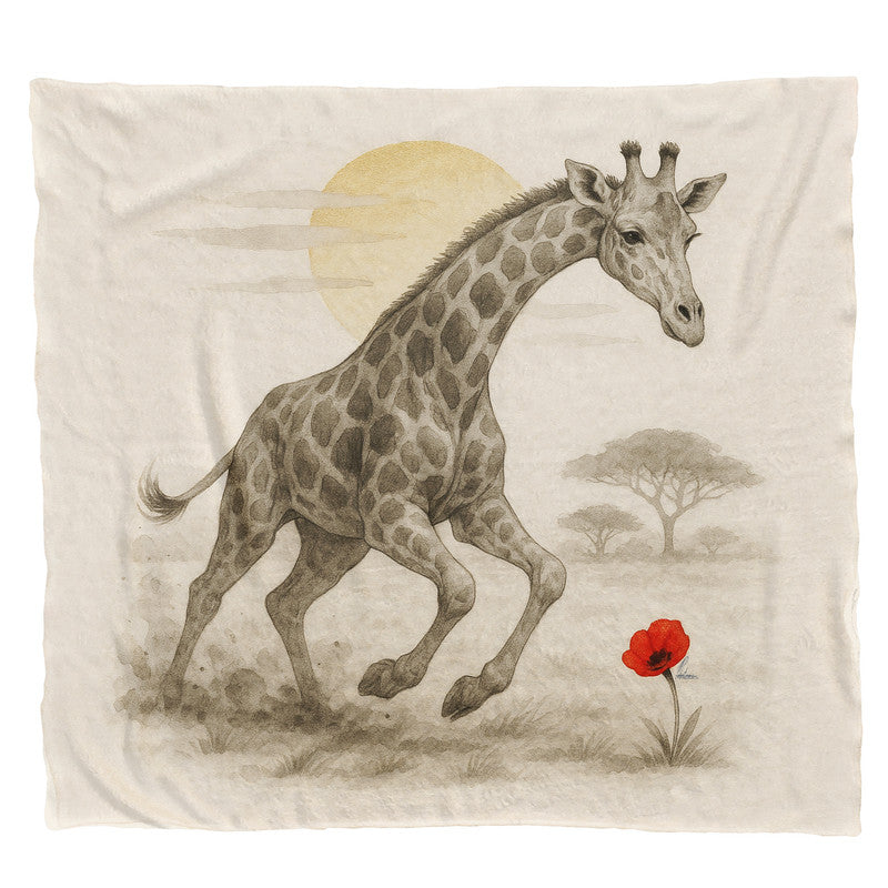 Savanna Grace Light Weight Fleece Blanket by Nathan Pieterse