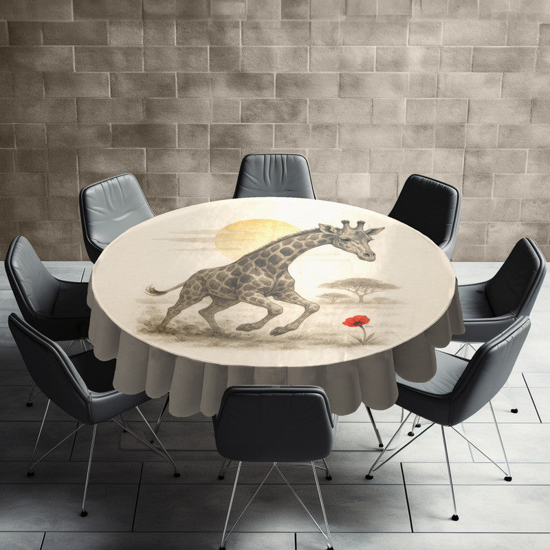 Savanna Grace Round Tablecloth by Nathan Pieterse