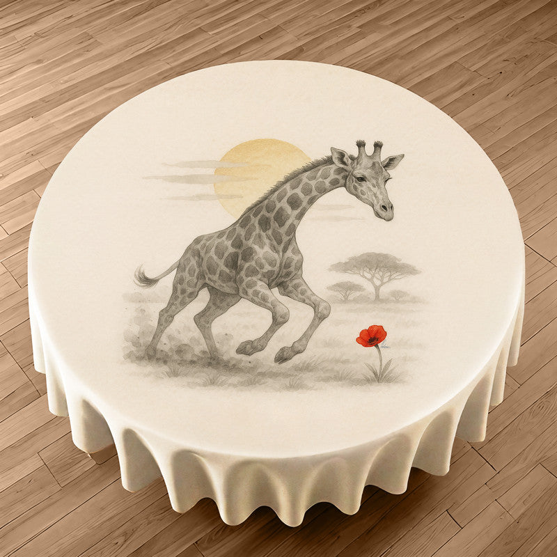 Savanna Grace Round Tablecloth by Nathan Pieterse