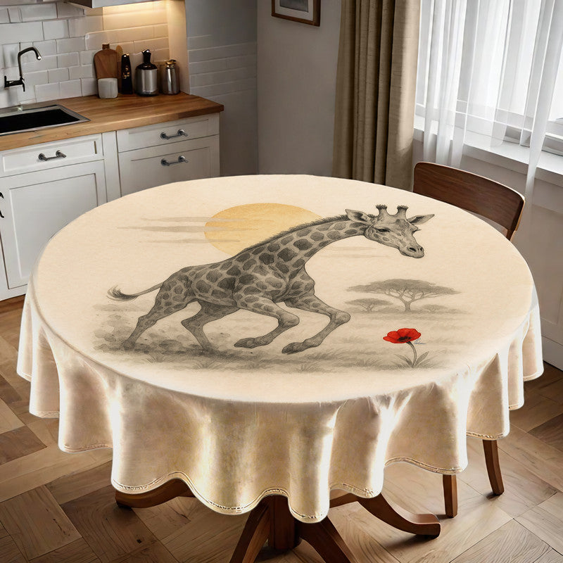Savanna Grace Round Tablecloth by Nathan Pieterse