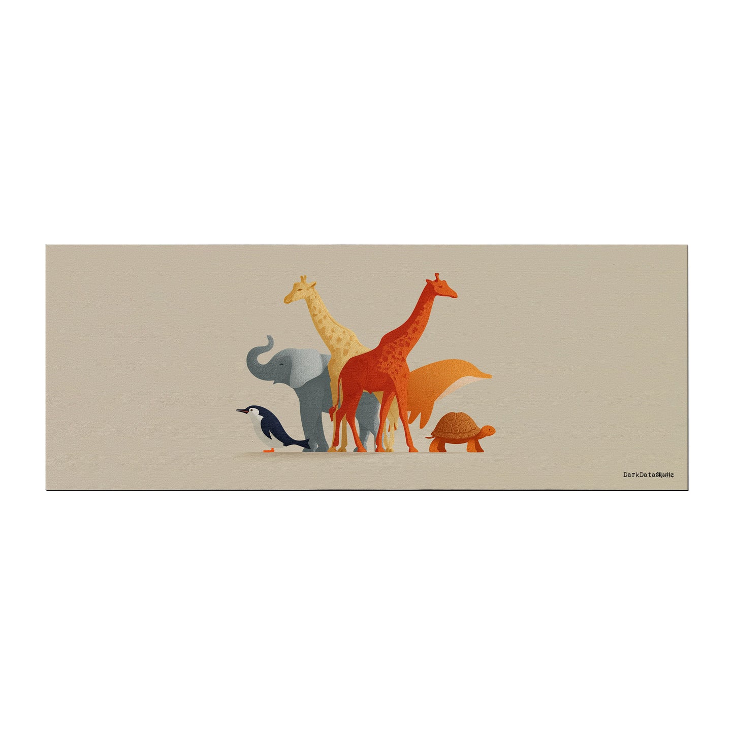 Savanna Friends Desk Pad by Wikus Schalkwyk