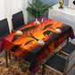 Savannah Sunset with Elephants and Acacias Rectangle Tablecloth by Nathan Pieterse