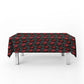 Scarlet Bloom Rectangle Tablecloth