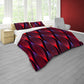 Scarlet Hibiscus Haze Duvet Cover Set