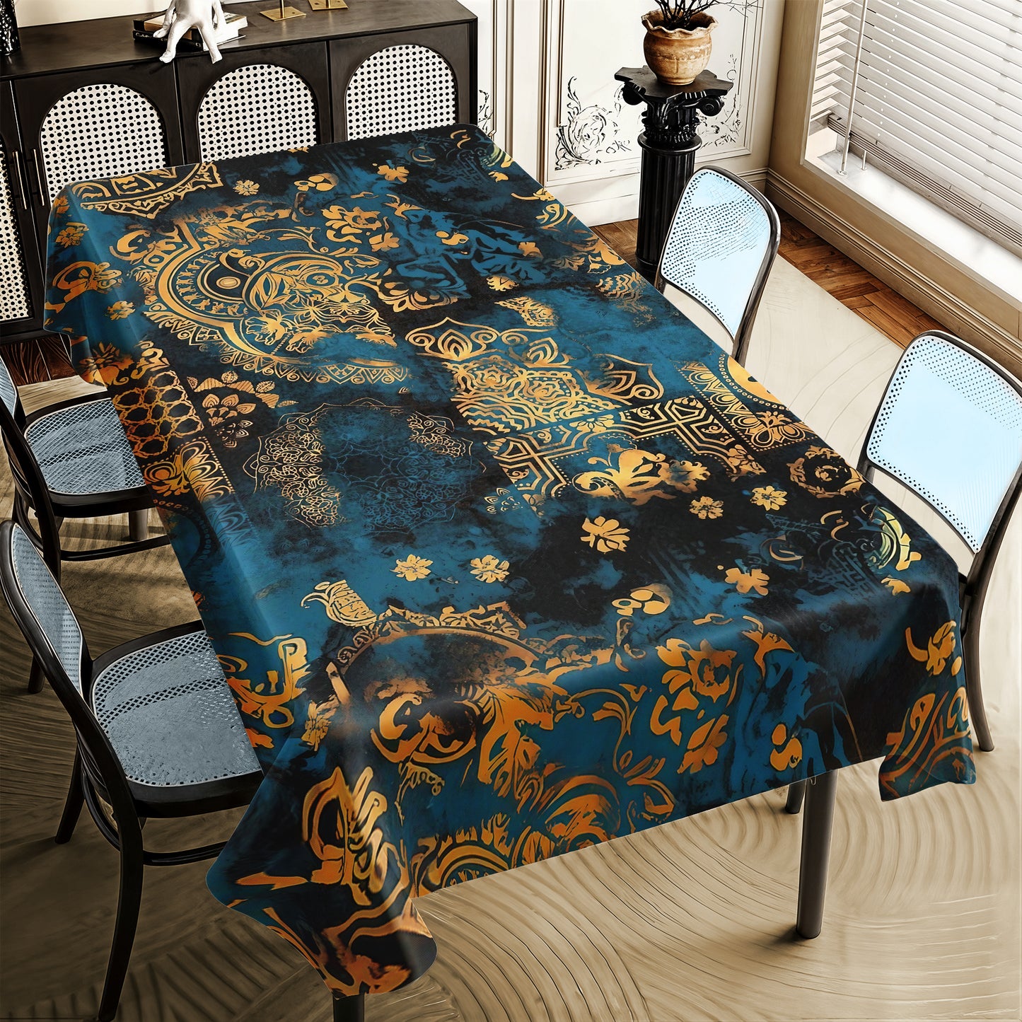 Scattered Embers Rectangle Tablecloth