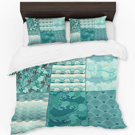 Sea Green Duvet Cover Set