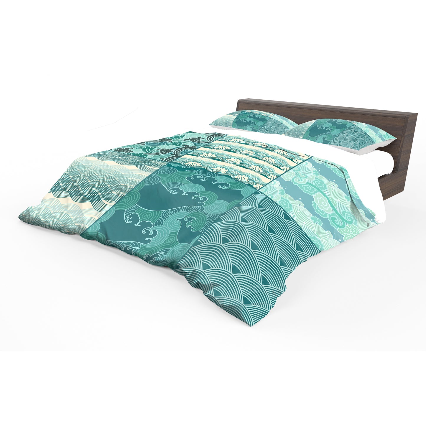 Sea Green Duvet Cover Set