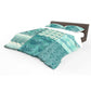 Sea Green Duvet Cover Set