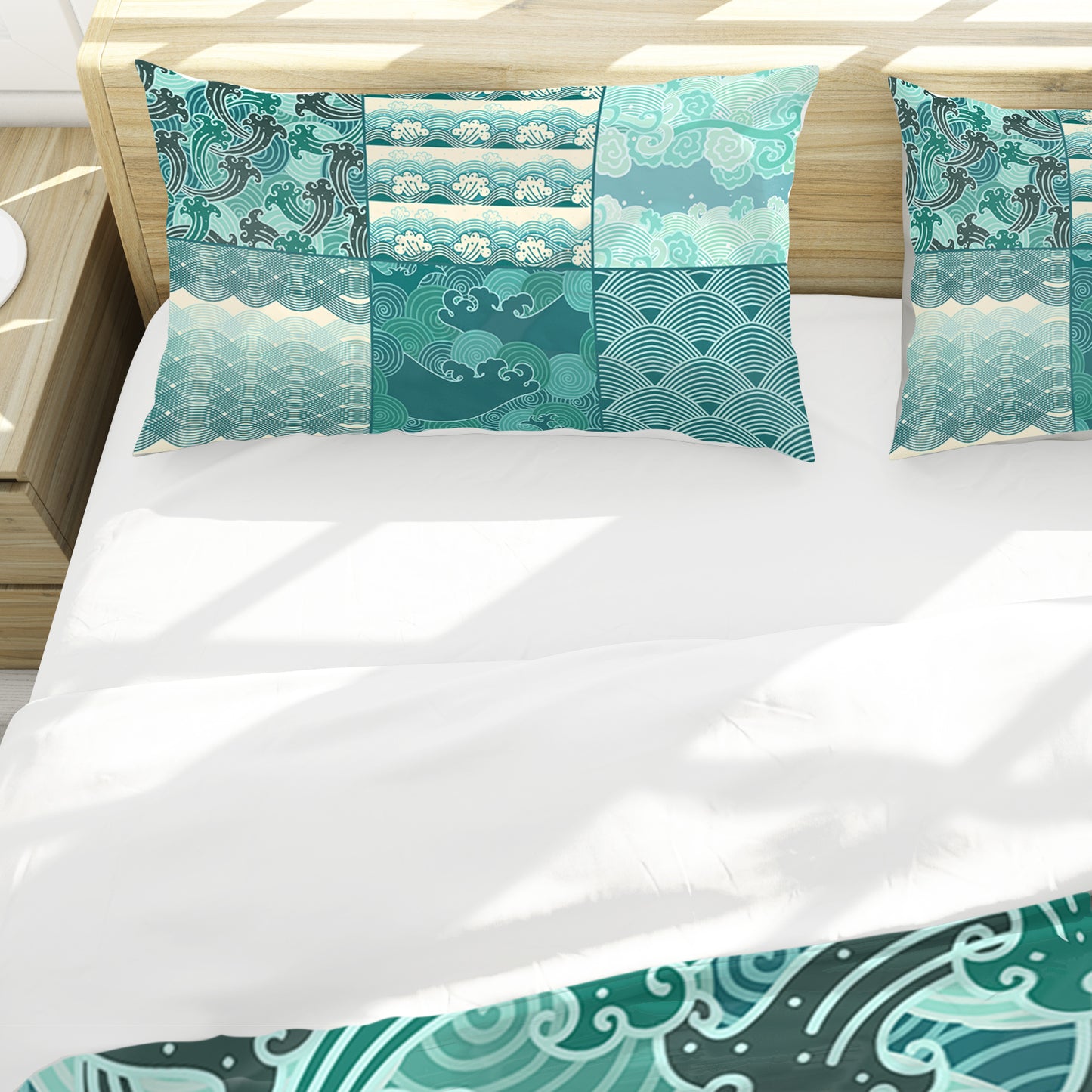 Sea Green Duvet Cover Set