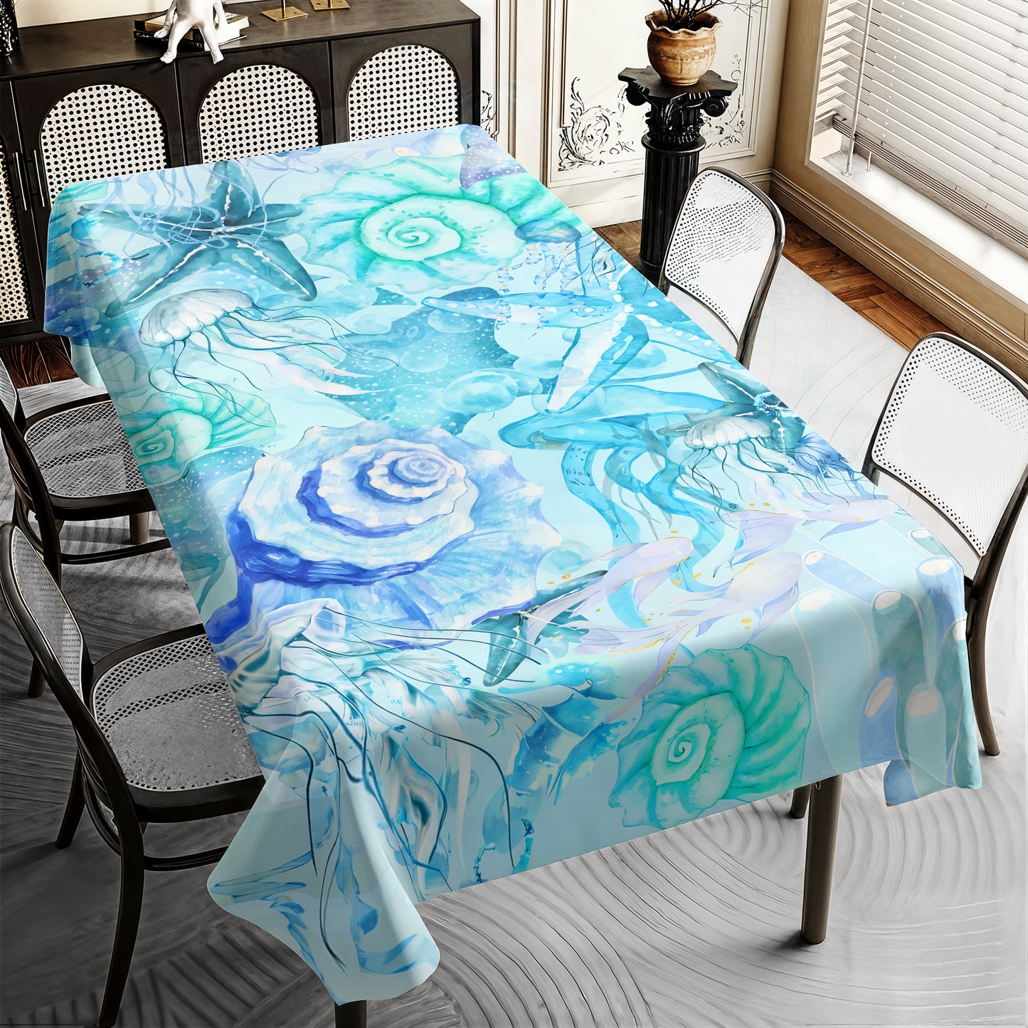 Sea Holliday Rectangle Tablecloth