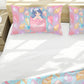 Sea Shell Mermaid Kids Duvet Cover Set
