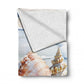 Sea Shells Light Weight Fleece Blanket