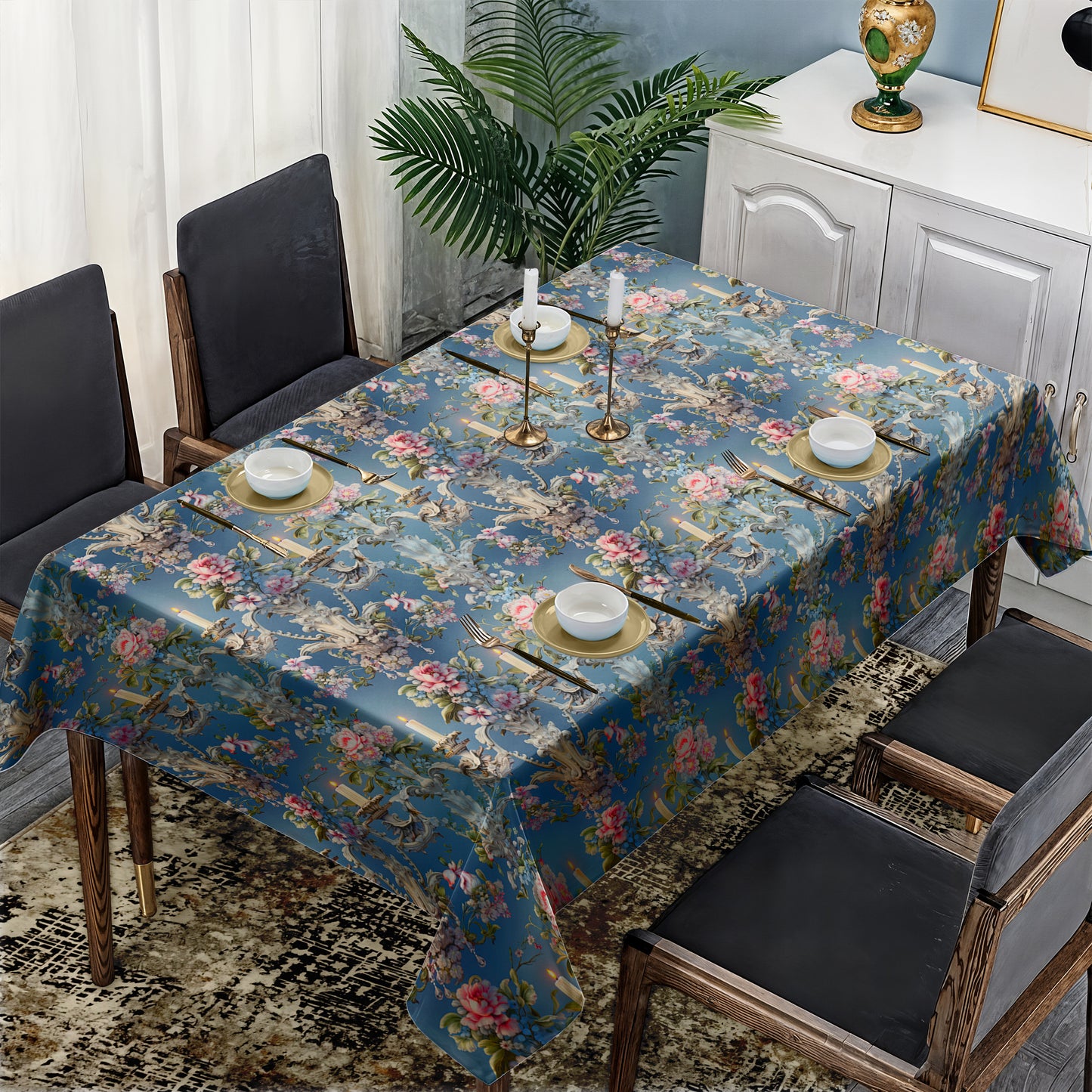 Seagreen Rectangle Tablecloth