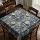 Seagreen and Candle Ligh Square Tablecloth