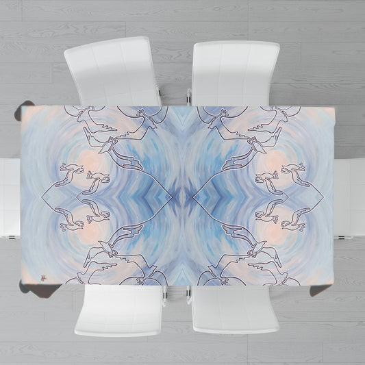 Seagulls Rectangle Tablecloth by Fifo