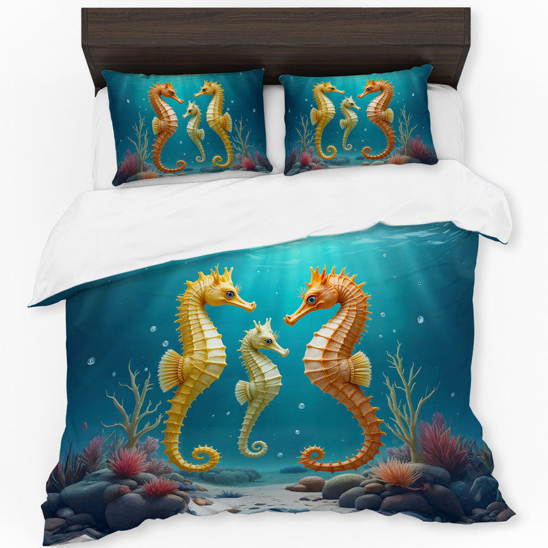 Seahorse Sanctuary Duvet Cover Set