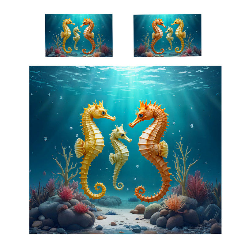 Seahorse Sanctuary Duvet Cover Set
