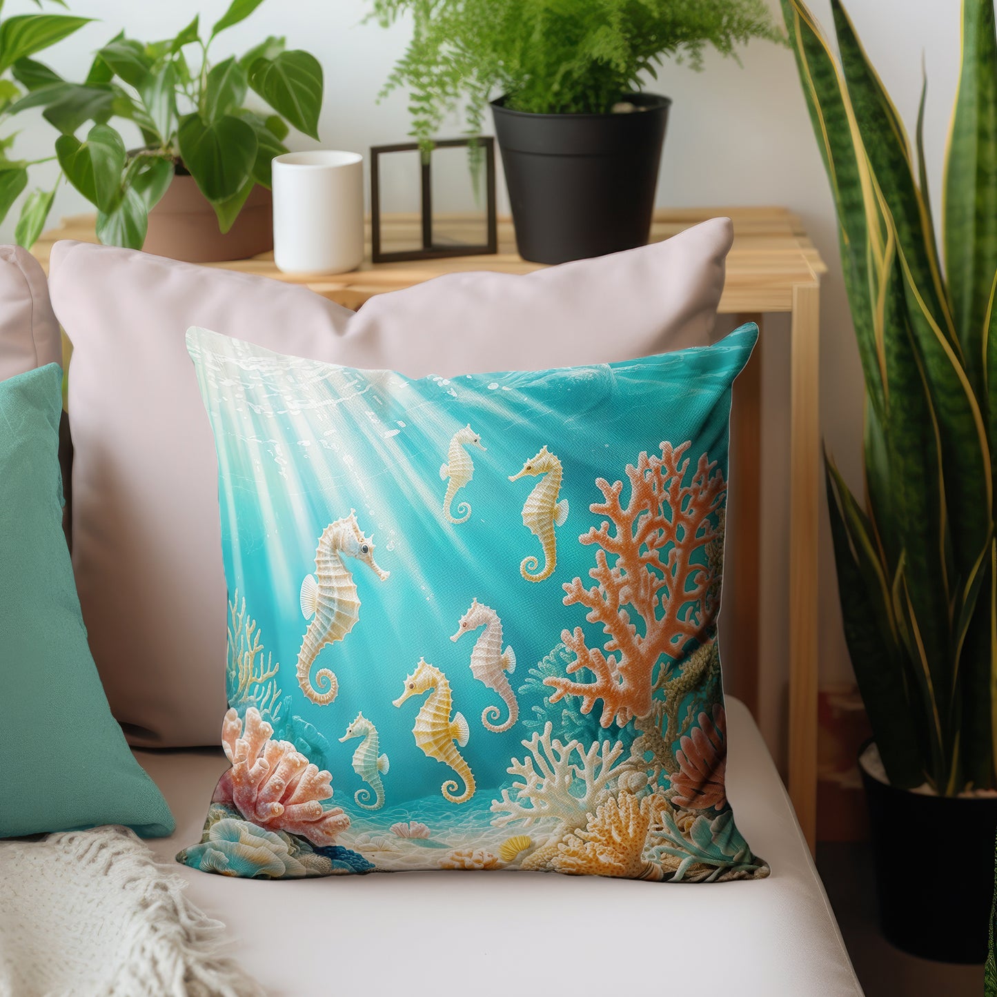 Seahorses Luxury Scatter