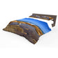 Seascape on Otter hiking trail Duvet Cover Set by Fanie Heymans