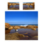 Seascape on Otter hiking trail Duvet Cover Set by Fanie Heymans