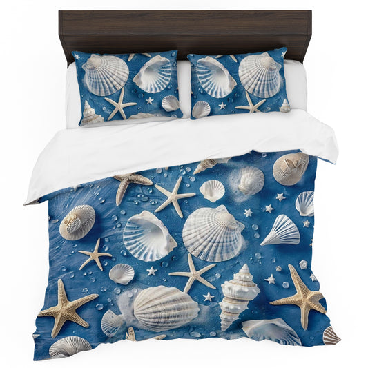 Seashells Duvet Cover Set