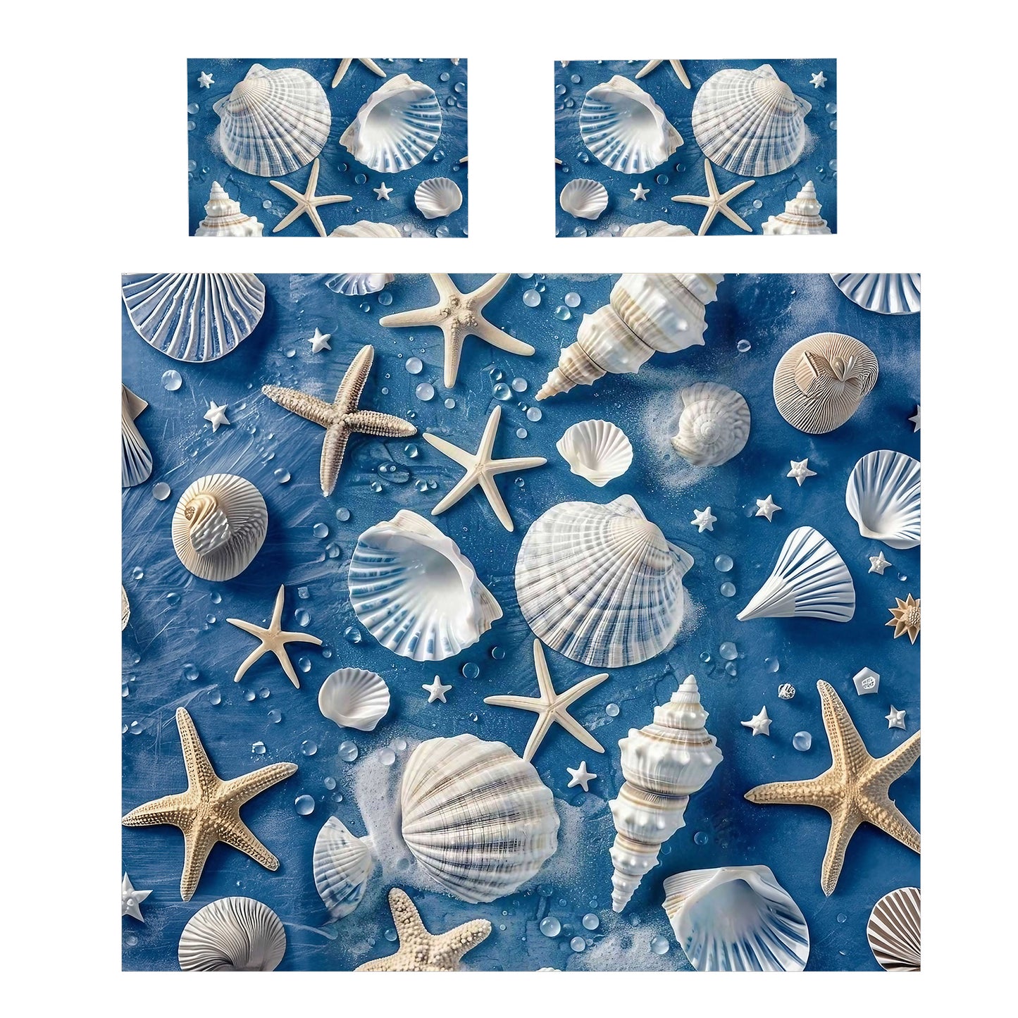 Seashells Duvet Cover Set