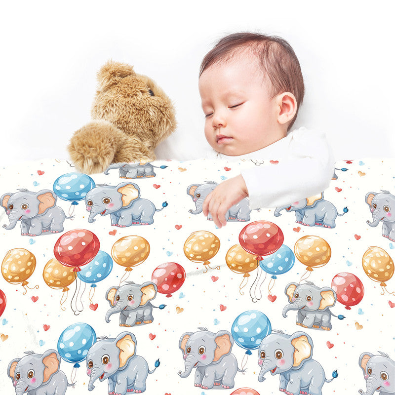 Sending Balloon Messages Minky Blanket