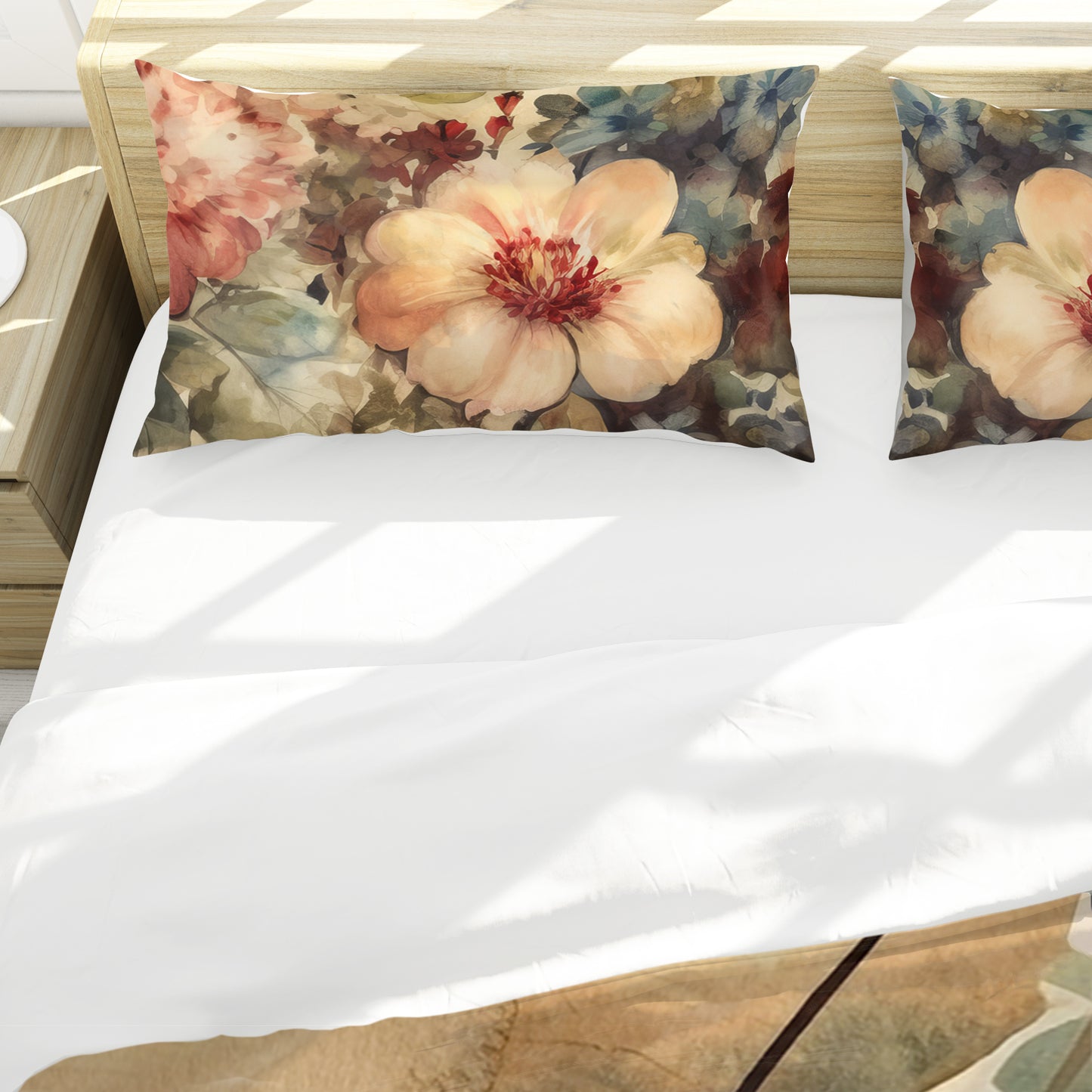 Sepia Botanical Tapestry Duvet Cover Set
