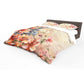 Sepia Daisies Duvet Cover Set