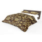 Sepia Daisies Duvet Cover Set