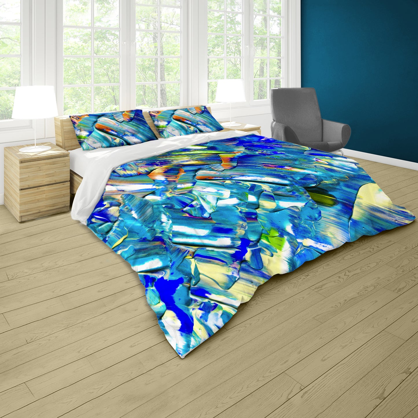 Serene Chaos Duvet Cover Set