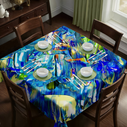 Serene Chaos Square Tablecloth