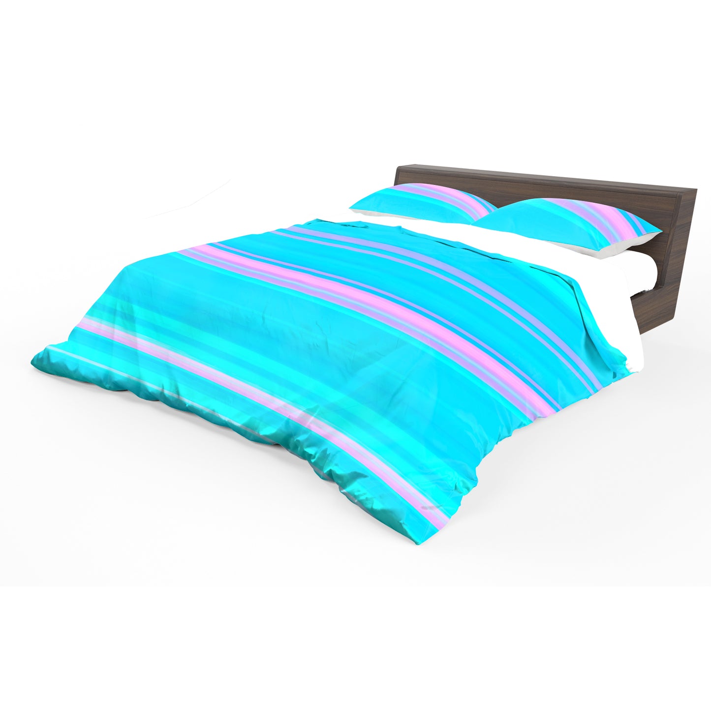 Serene Streaks Duvet Cover Set