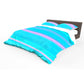 Serene Streaks Duvet Cover Set