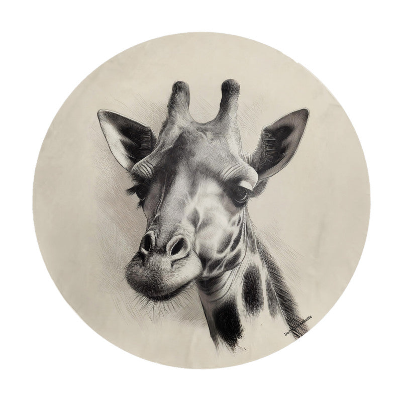Serengeti Grace Round Tablecloth by Wikus Schalkwyk