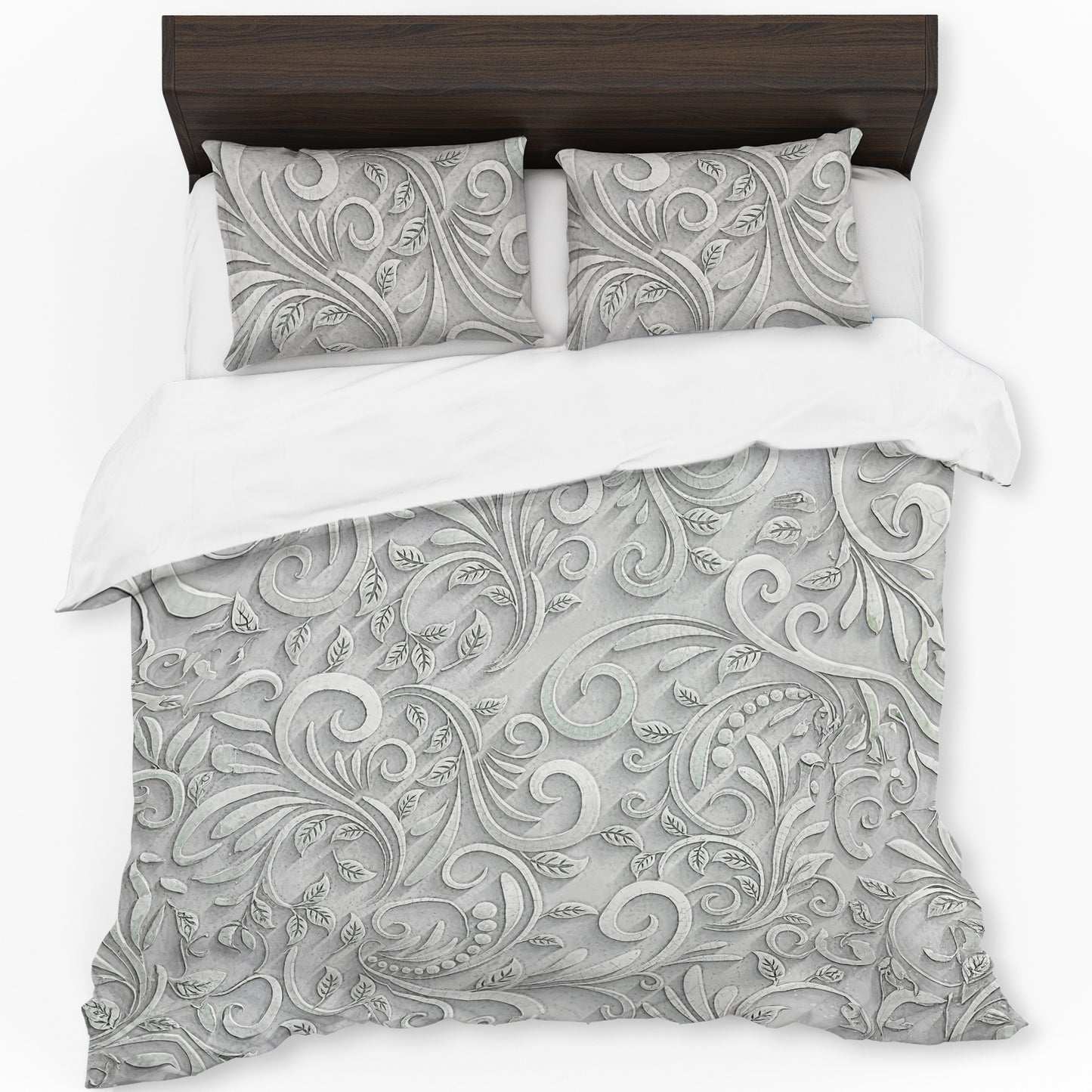 Serenity in Bloom Duvet Cover Set